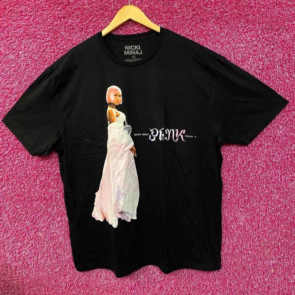 Nicki Minaj Pink Friday 2 Album Cover Graphic T-Shirt 2XL